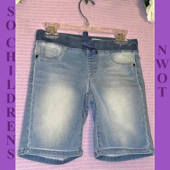 NWOT So Children's 2C Bottom Jean Shorts Size 8 - Picture 7 of 10